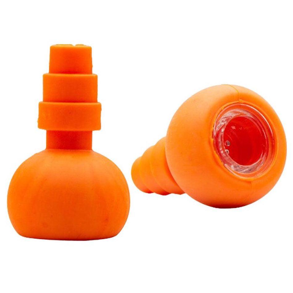 Glass Silicone Bong Bowl - Shell Shock