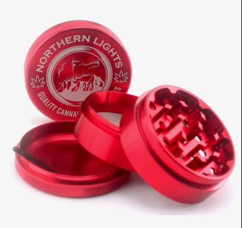 northern lights grinder red - shell shock