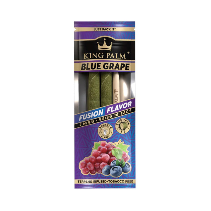 king palm blue grape mini 2pk - shell shock