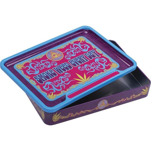 Leaf Rolling Tray Stash - Shell Shock