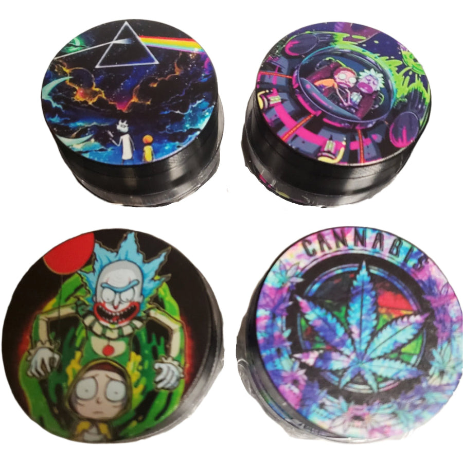 metal grinder 3 piece - shell shock
