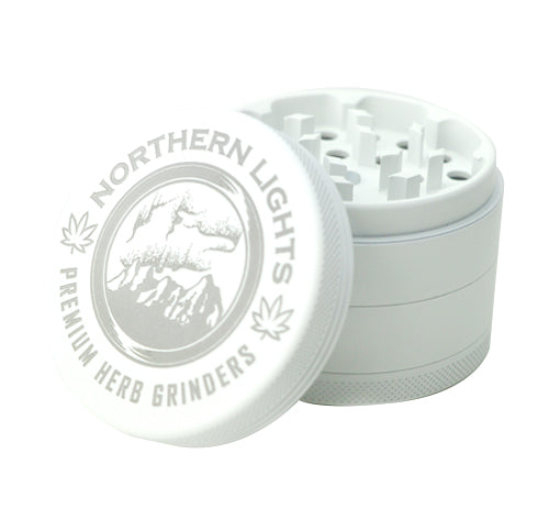 northern lights matte grinder white - shell shock