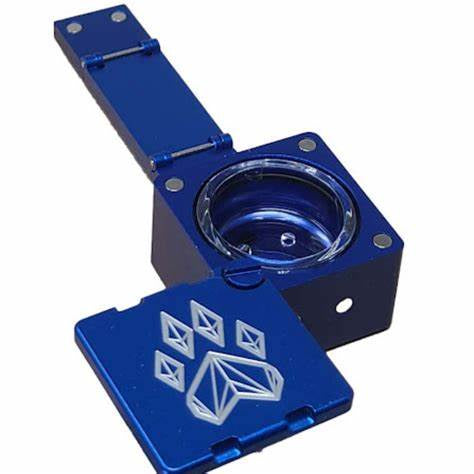 wolf grinder metal folding scorpion pipe - shell shock