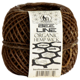 Bee Line Spool Lg Thin Hemp Wick - shell shock