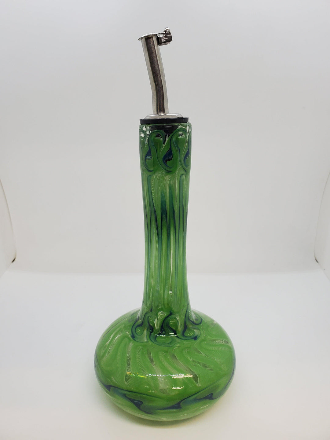 Ed Wolfe American Glass Vinegar Pourer - Shell Shock