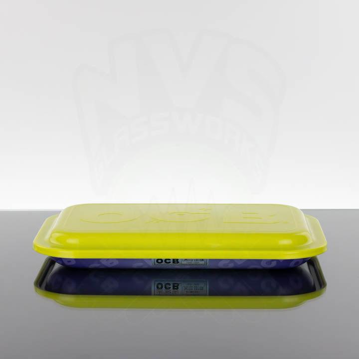 OCB Plastic Rolling Tray Lid Medium - Shell Shock