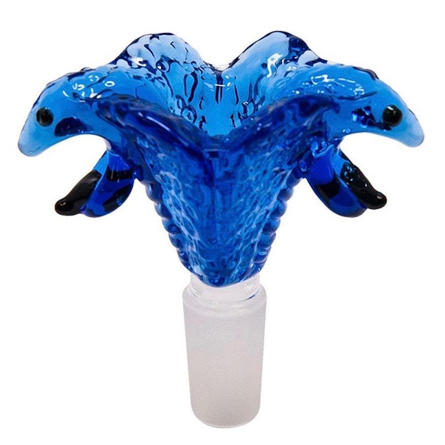 Glass 14mm Serpent replacement bowl -Shell Shock