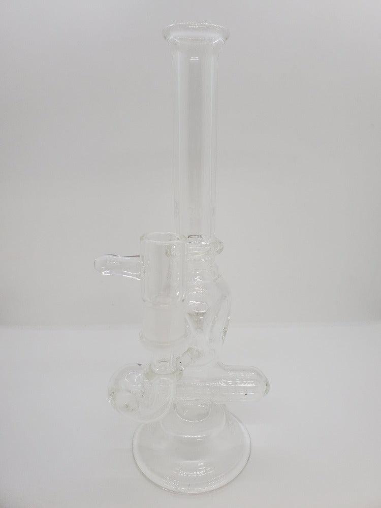 ben wilson clear DI inline tube bong - shell shock