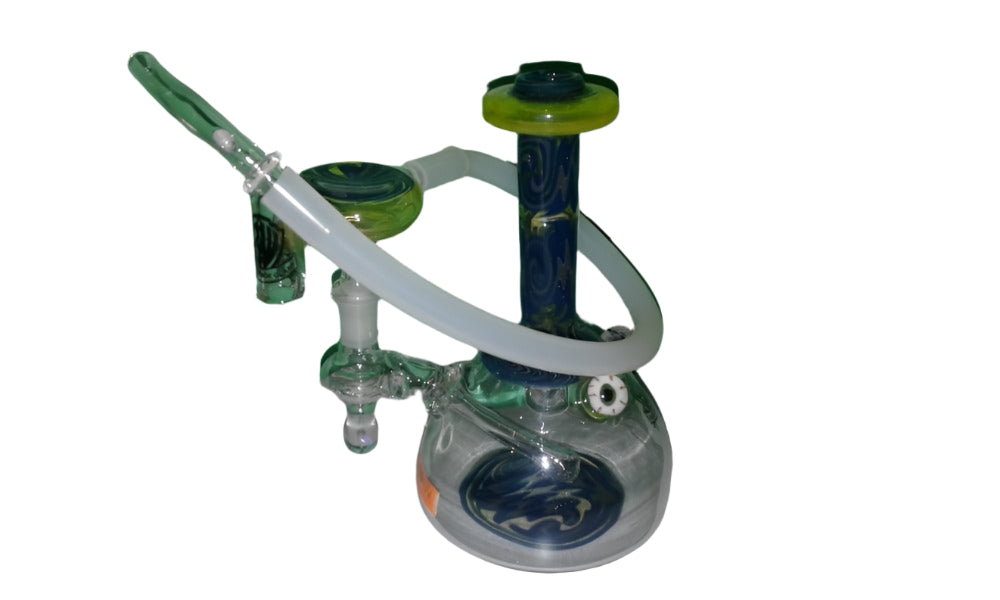 boro wook mini tube glass bong - shell shock edmonton canada