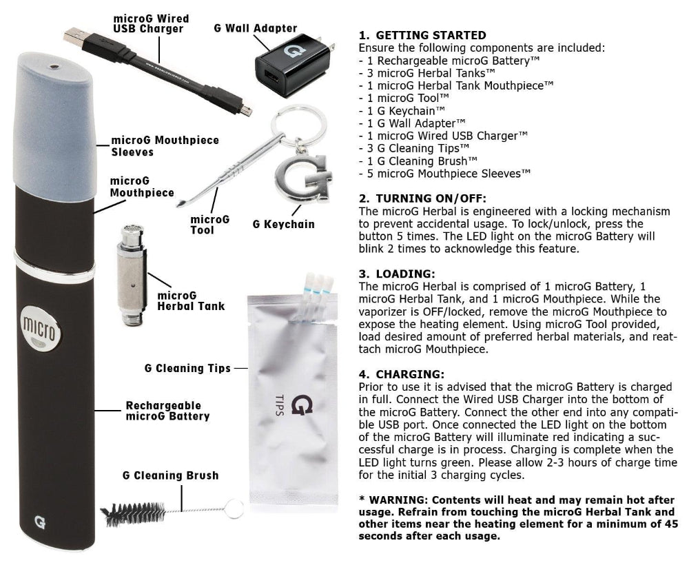 Grenco Micro G Herbal Pen - Shell Shock Edmonton Canada