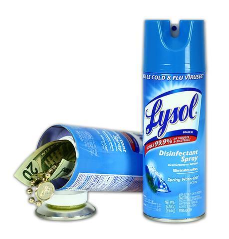 Safe Box Lysol Disinfectant Stash - Shell Shock