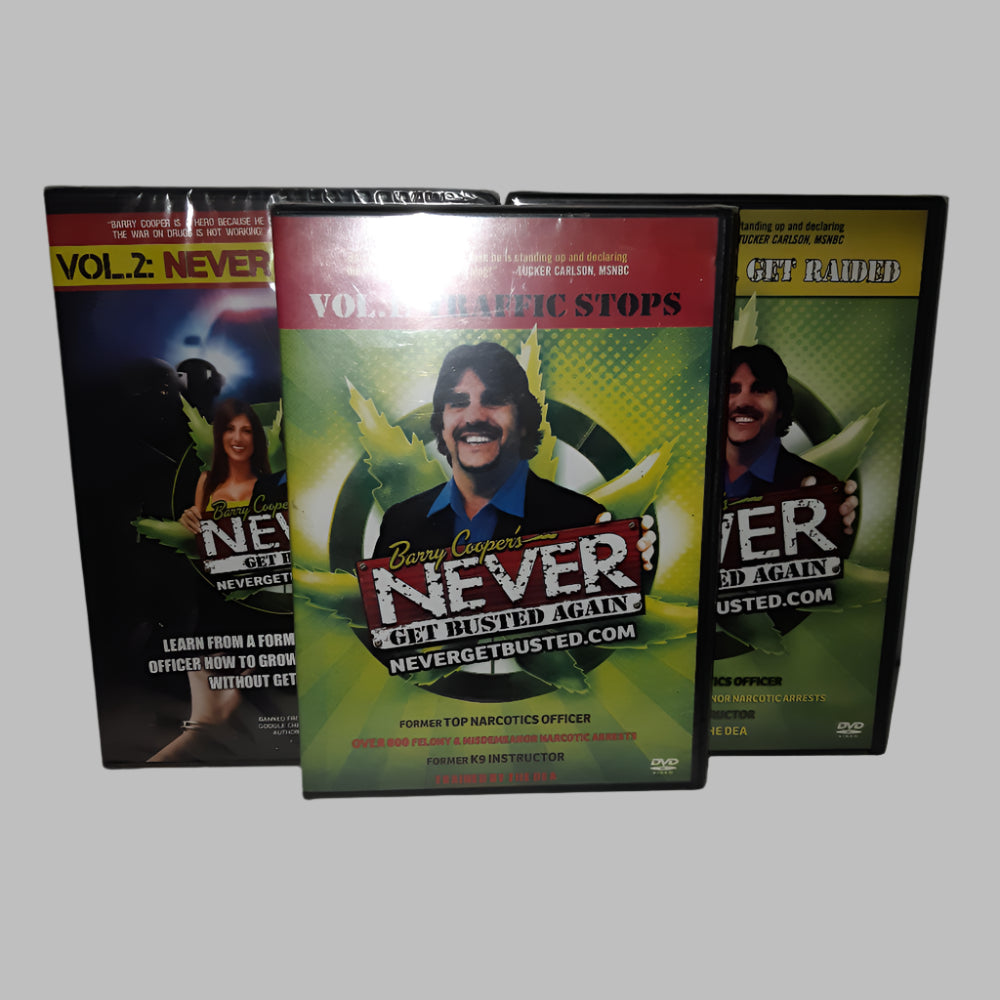 Never Get Busted Again DVD - Shell Shock