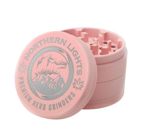 Northern Lights Matte Pink Grinder - Shell Shock