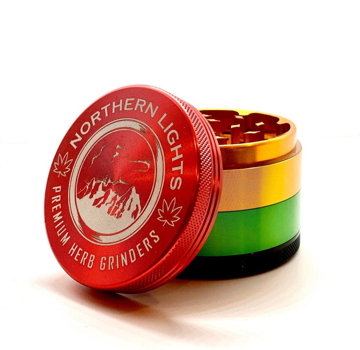 Northern Lights Rasta Color Grinder - Shell Shock