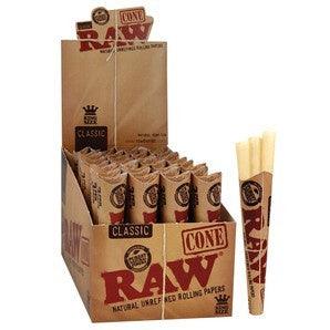 Raw Kingsize Prerolled Cones - Shell Shock