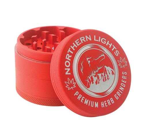 Northern Lights Matte Red Grinder - Shell Shock