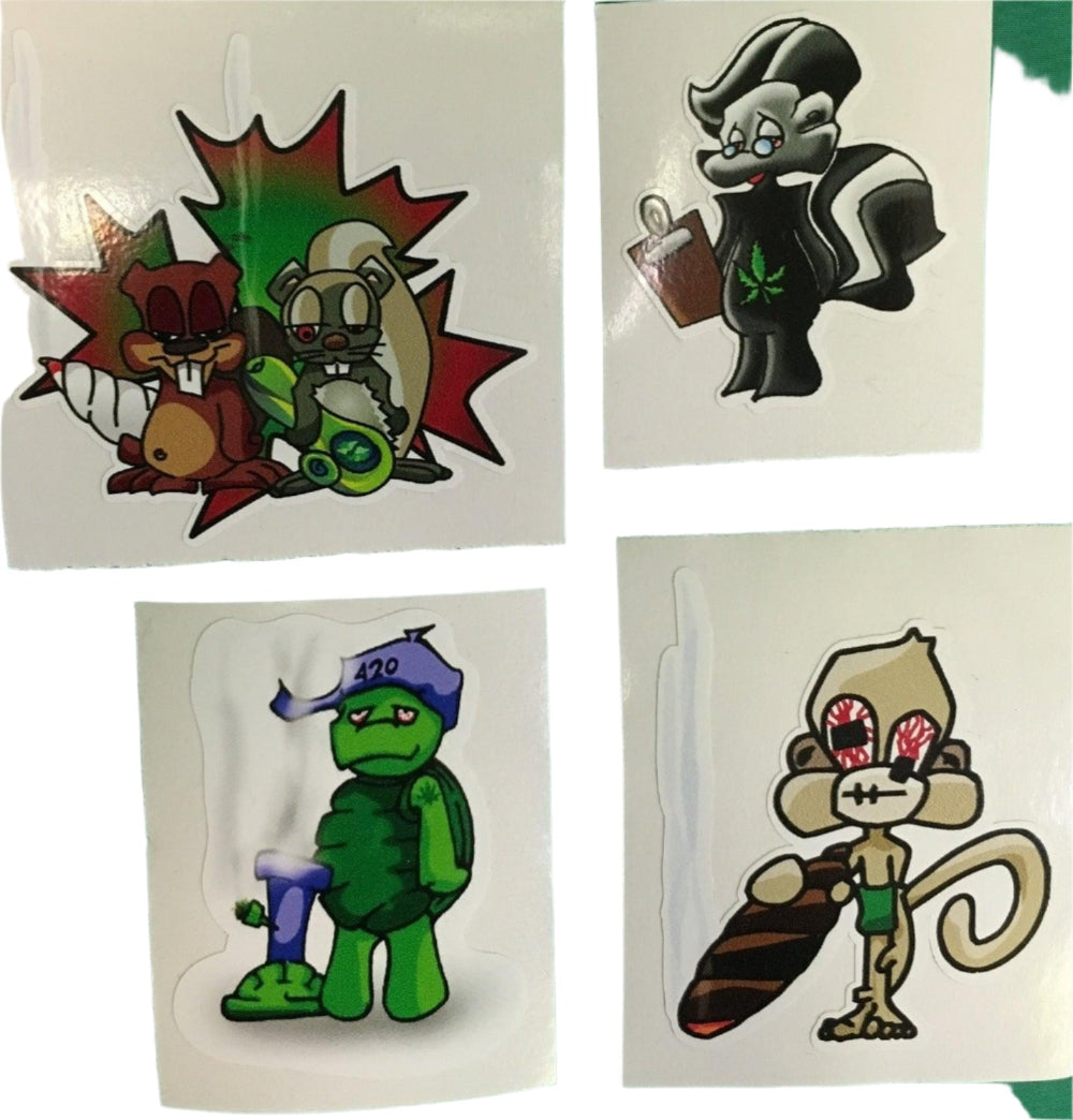 Shell Shock Character Stickers - Shell Shock