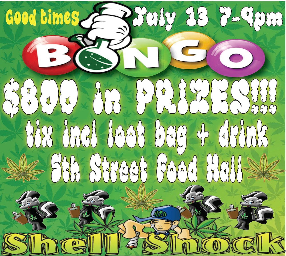 Bingo Bongo Shell Shock Edmonton