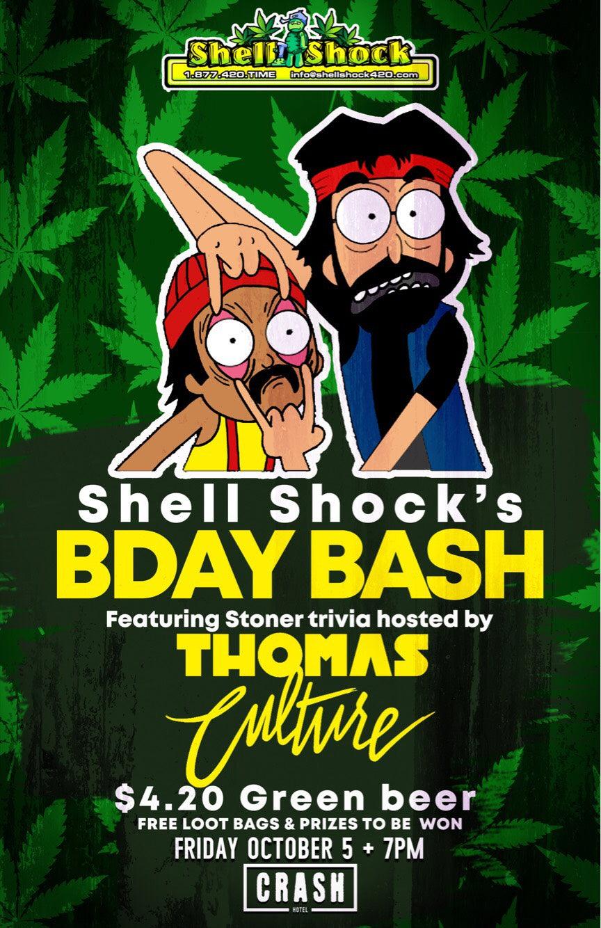 Shell Shock 17th Birthday bash and Trivia Night