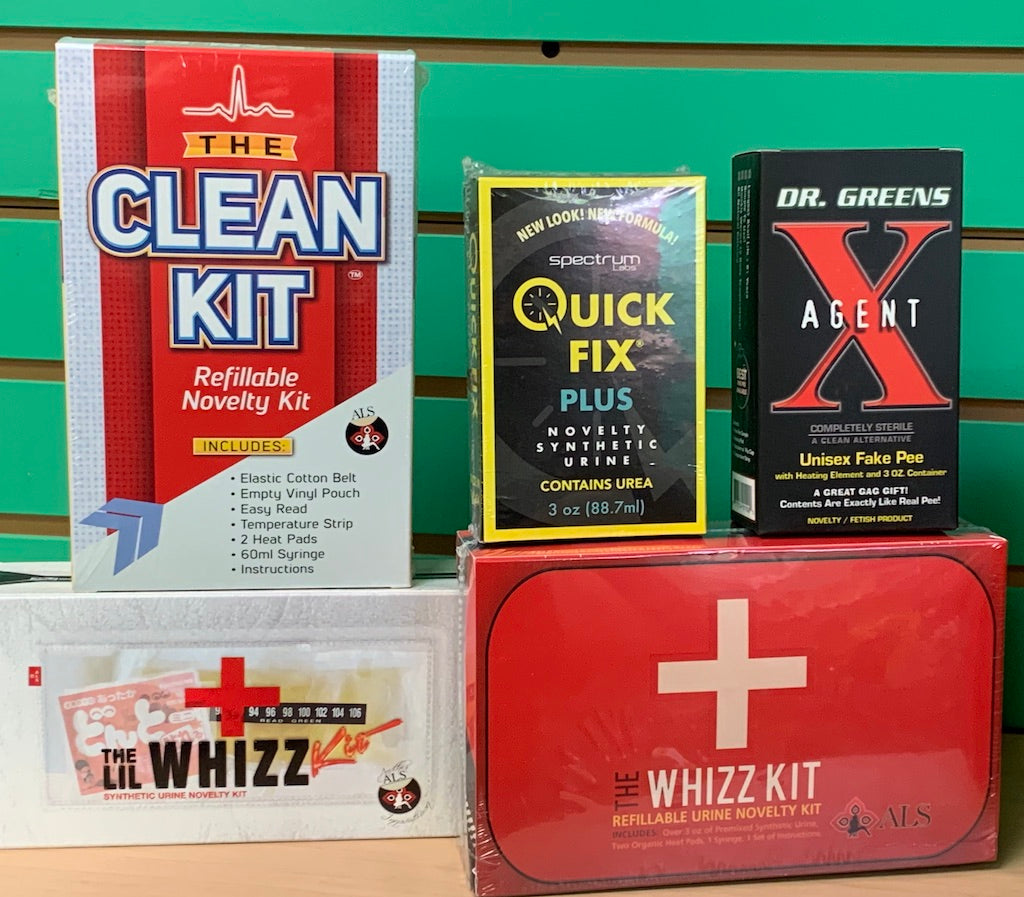 Pass your drug test with synthetic / fake urine try a clean kit, quick fix or whizz kit