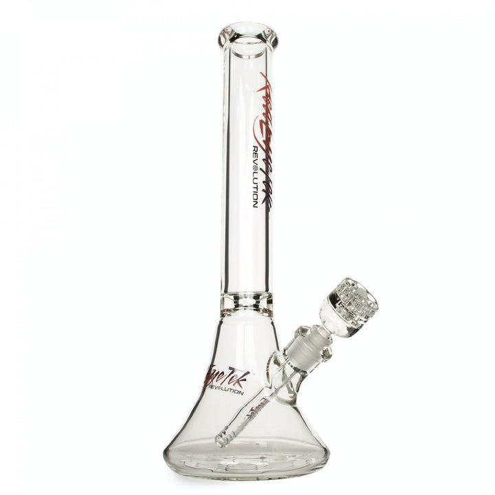 17 inch  7mm thick revolution bell base bong - Shell Shock