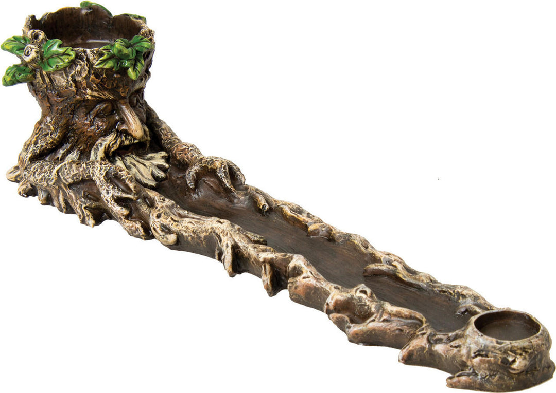 tree face incense burner - shell shock