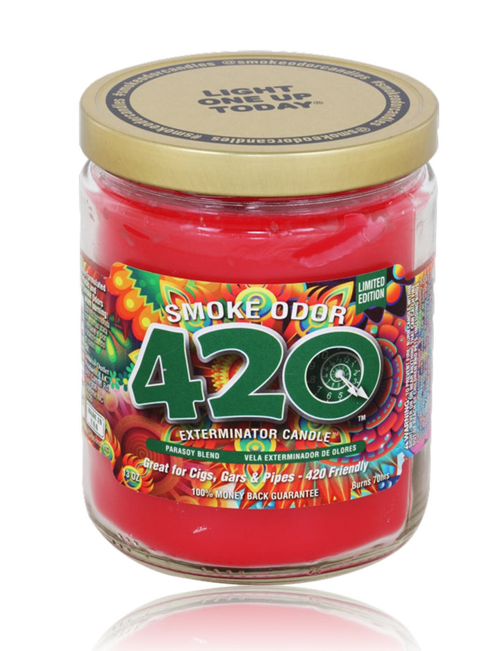 420 smoke odor candle - shell shock