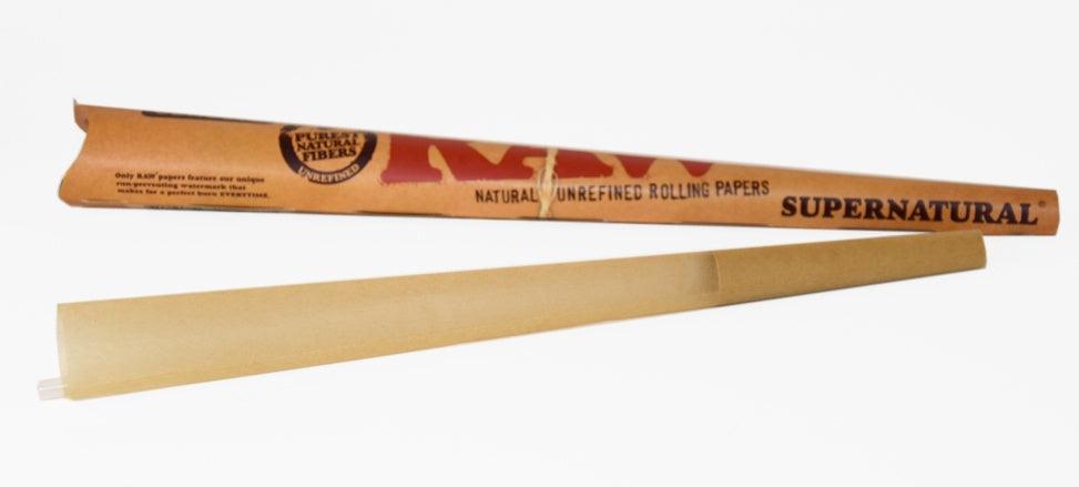 Raw Supernatural pre-rolled cone - shell shock