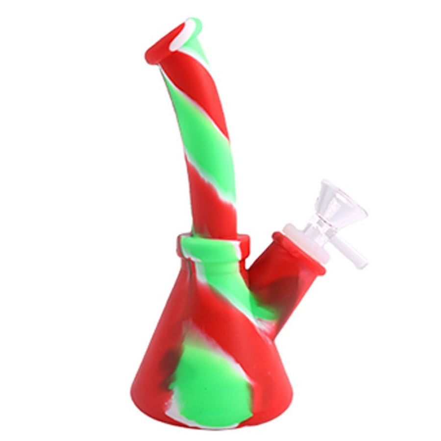 7 inch silicone bong - Shell Shock  