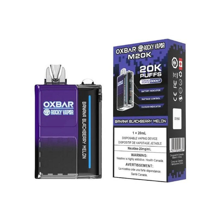 Banana Blackberry Melon Oxbar Vape - Shell Shock