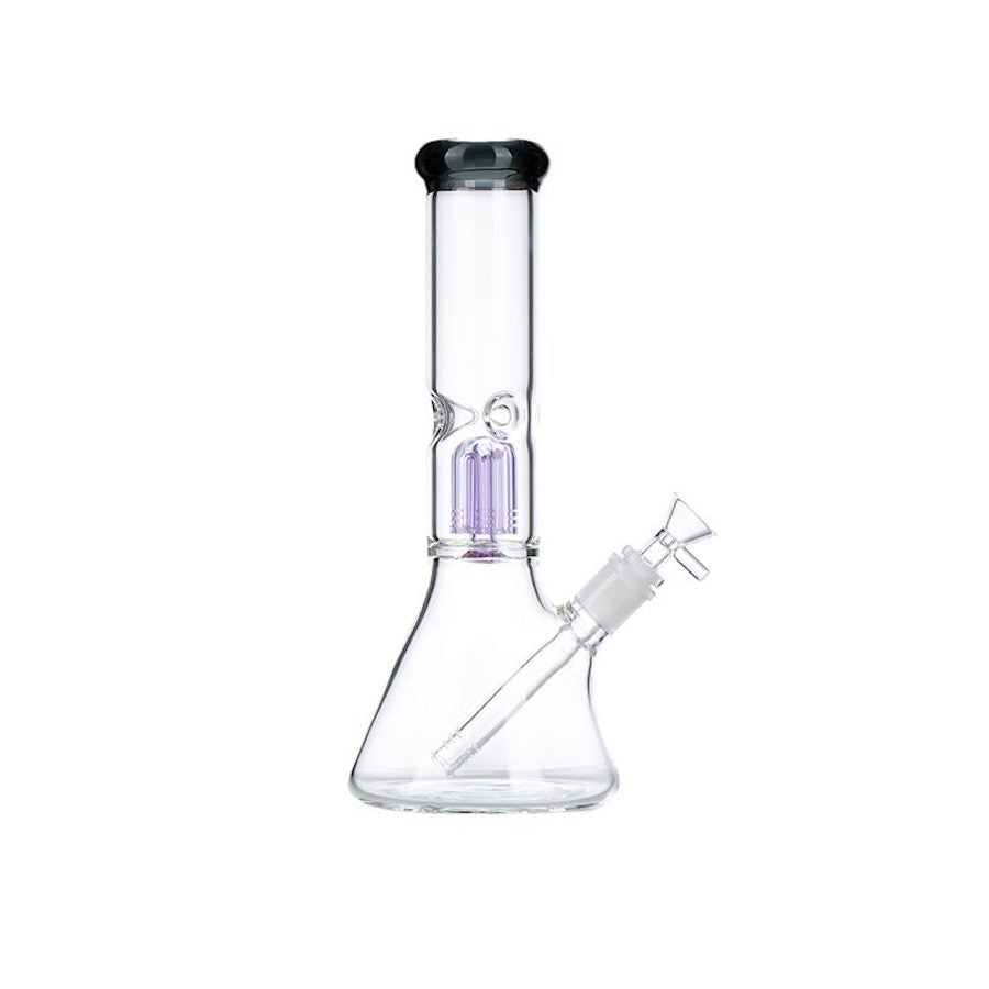 11 inch perc beaker bong - Shell Shock