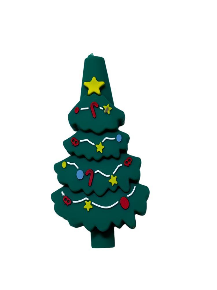 Xmas Tree Silicone Pipe - Shell Shock