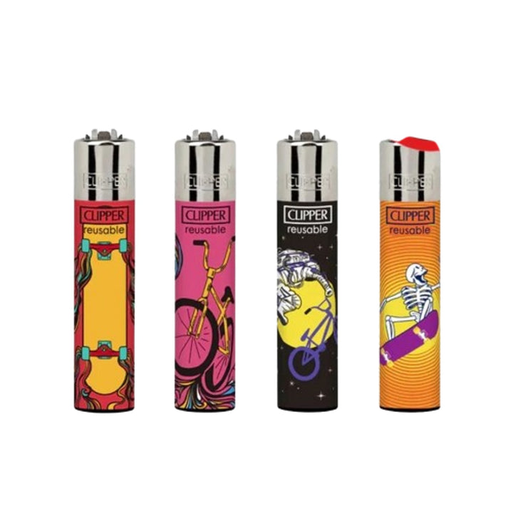 4 various BMX clipper lighter - shell shock
