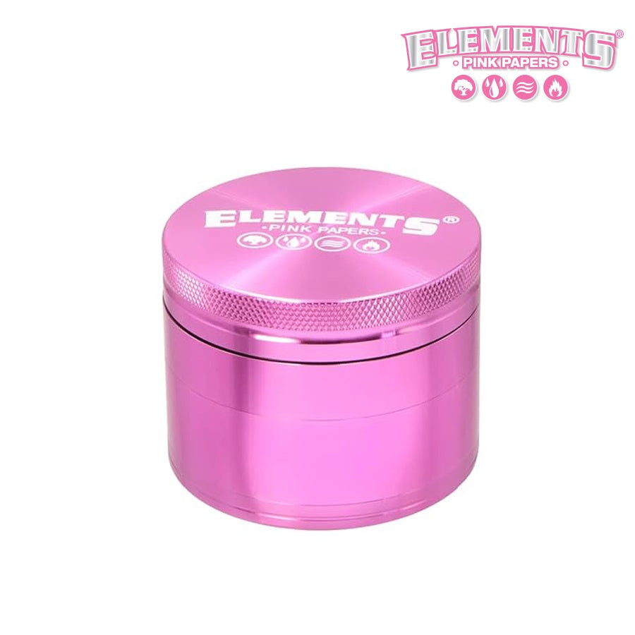 Elements pink cannabis grinder - shell shock