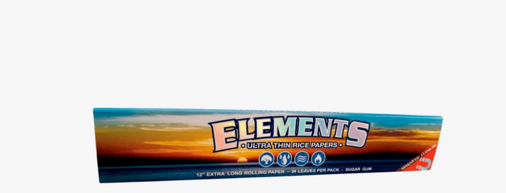 elements footlong rolling papers - shell shock