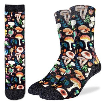 good luck socks mushrooms - shell shock