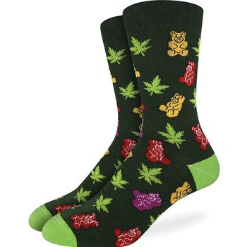 good luck socks weed gummies - shell shock