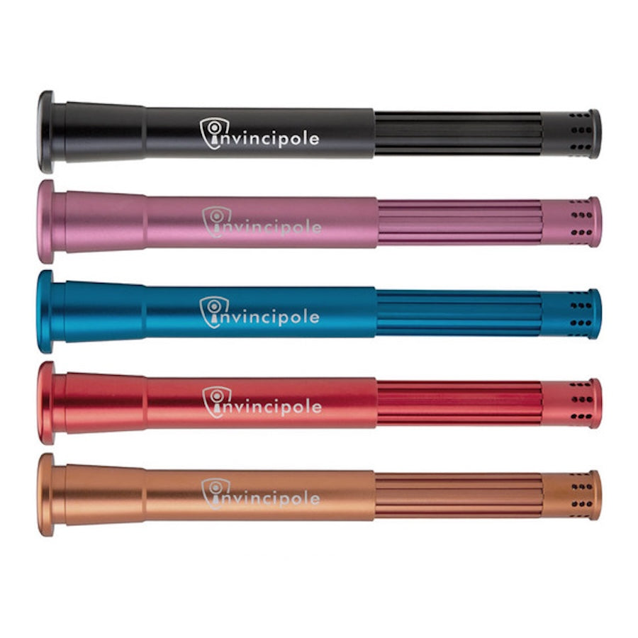 Invincipole metal telescopic metal bong stem - Shell Shock