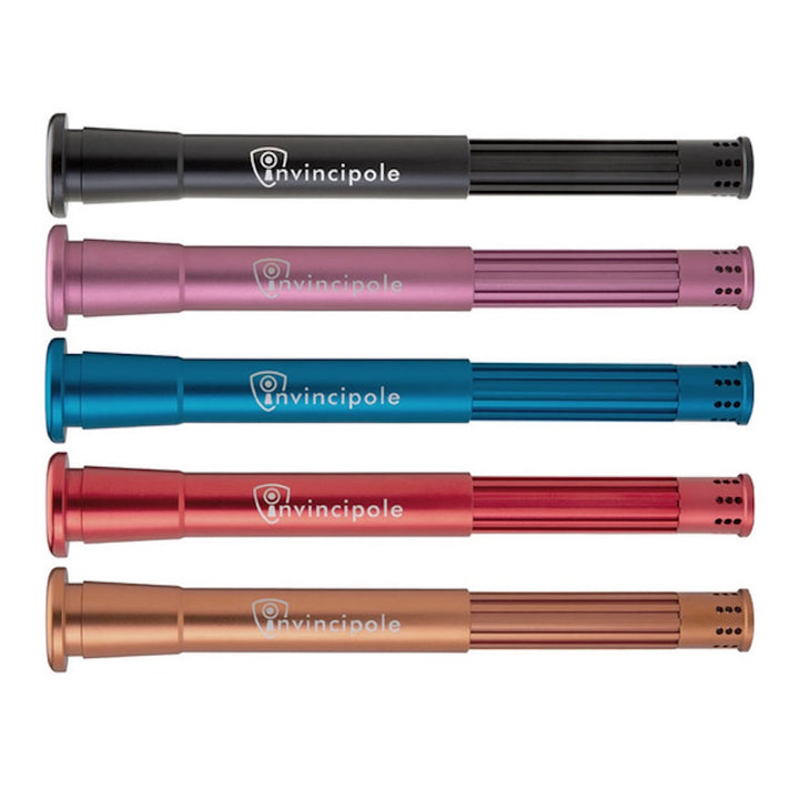 Invincipole metal telescopic metal bong stem - Shell Shock