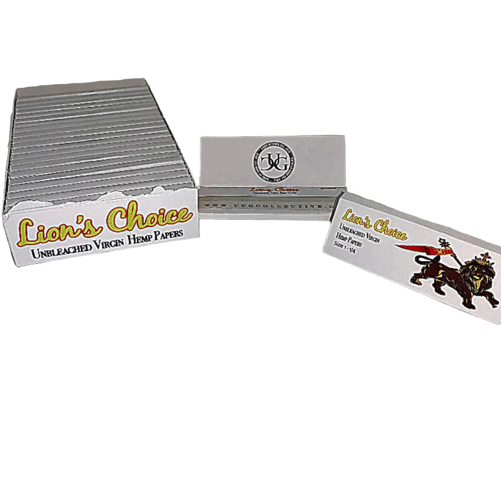 Lion's Choice unbleached wooden hair pins packaging on a white background