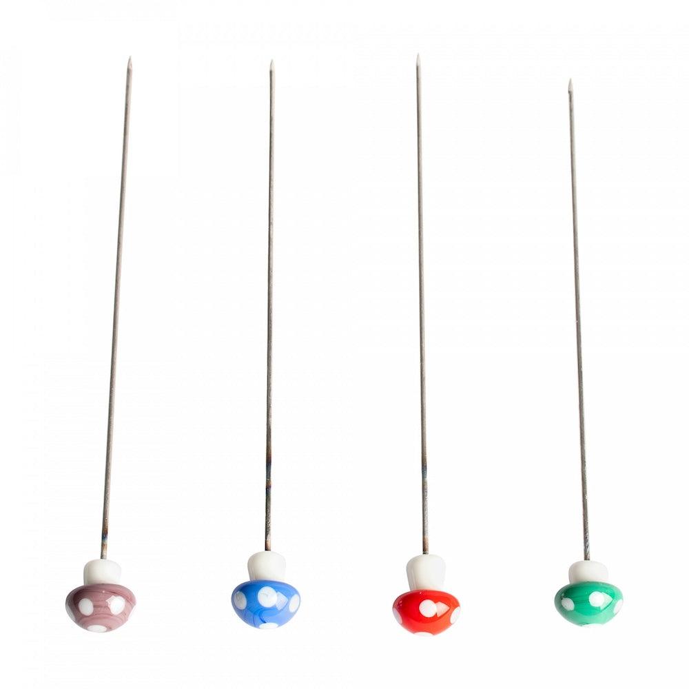 Glass Mushroom tip metal dabber - Shell Shock