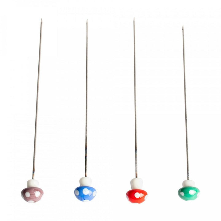 Glass Mushroom tip metal dabber - Shell Shock