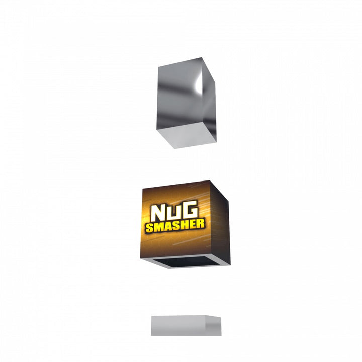 nug smasher pre press mold square large - shell shock