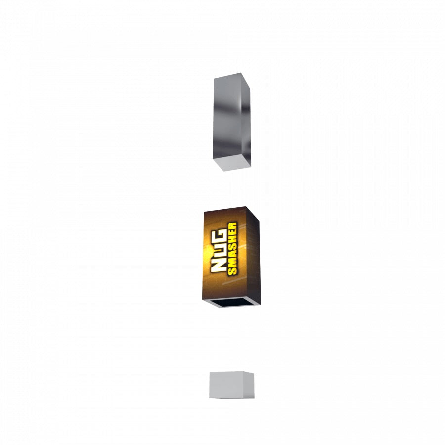 nug smasher pre press mold square sm - shell shock