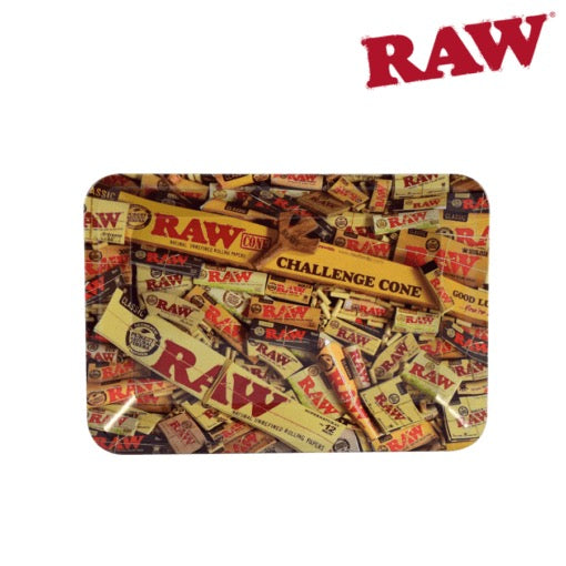 raw rolling tray raw mix mini - shell shock