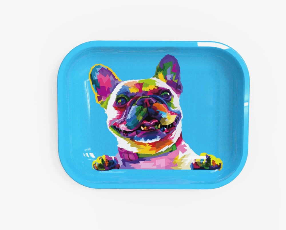 zig zag rolling tray medium dog - shell shock