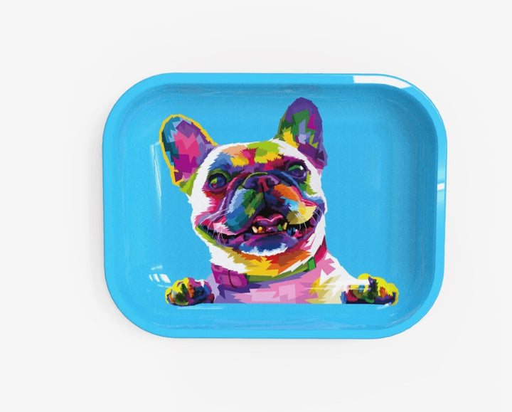 zig zag rolling tray medium dog - shell shock