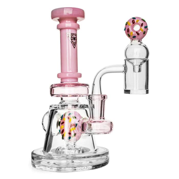 red eye freshly baked rig glass beaker - shell shock 