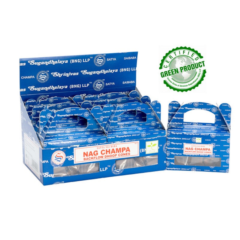 Satya backflow Incense nag champa - Shell Shock