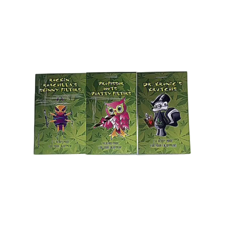 Three cartoon-style book covers on a white background